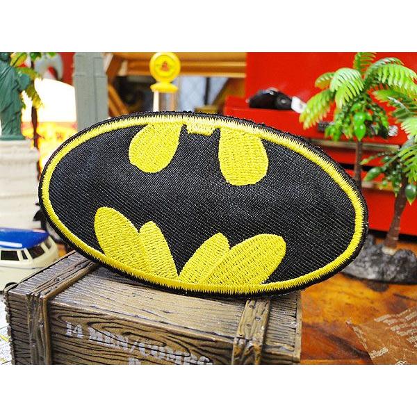 キャラクターワッペン　（バットマン）　アメリカ雑貨 アメリカン雑貨　キャラクター　アメキャラ　通販　...