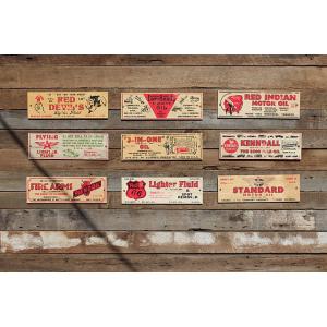 アメリカンガレージ　ミニウッドサイン　（9種類オールセット） アメリカ雑貨 アメリカン雑貨 壁掛け ...