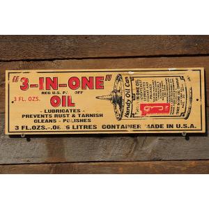 アメリカンガレージ　ミニウッドサイン　（3-IN-ONEオイル）　アメリカ雑貨　アメリカン雑貨　壁掛...