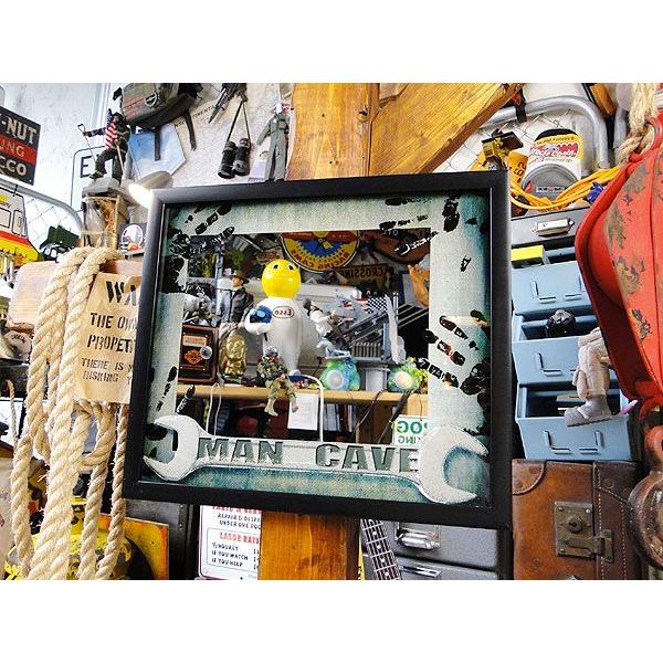 ガレージパブミラー　（男の隠れ家）　アメリカ雑貨　アメリカン雑貨　インテリア　アメリカ　通販　男　イ...
