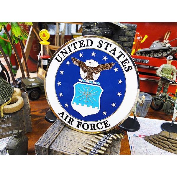 U.S.エアフォース　メダリオン　（ラウンドタイプ）　■　アメリカ雑貨　アメリカン雑貨　ミリタリー　...