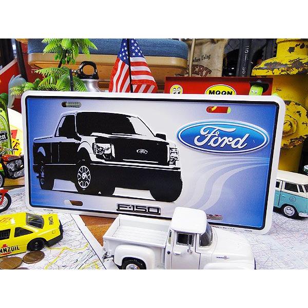 フォード　F-150トラック　ライセンスプレート アメリカ雑貨 アメリカン雑貨 インテリア 壁飾り ...