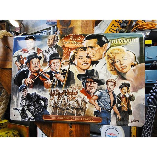 有名人＆ミュージシャン　3Dメタルサイン　（ハリウッドレジェンド）　アメリカ雑貨　アメリカン雑貨