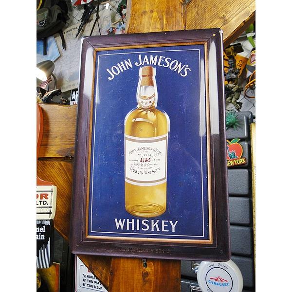 世界のお酒　3Dパブサイン　（ジョン・ジェムソン/WHISKEY）　アメリカ雑貨　アメリカン雑貨　サ...