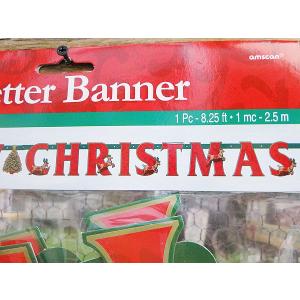 メリークリスマス ハンギングバナー アメリカ雑...の詳細画像3