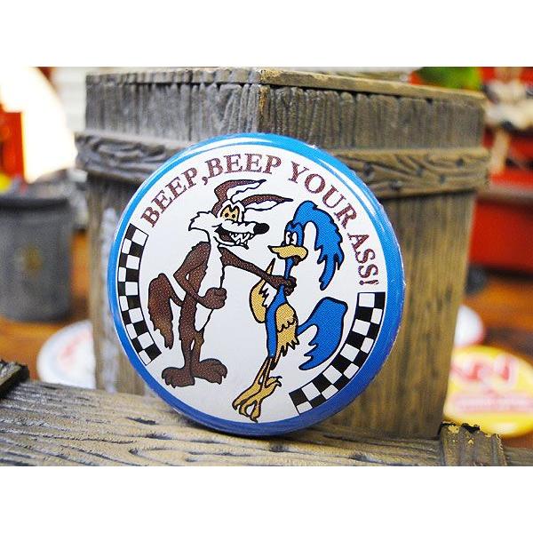 カンパニーカンバッジ　（ロードランナー）　アメリカ雑貨　アメリカン雑貨