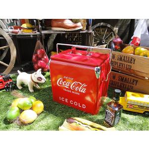 コカ・コーラブランド レトロピクニックストレージ（レッド） アメリカ雑貨 アメリカン雑貨