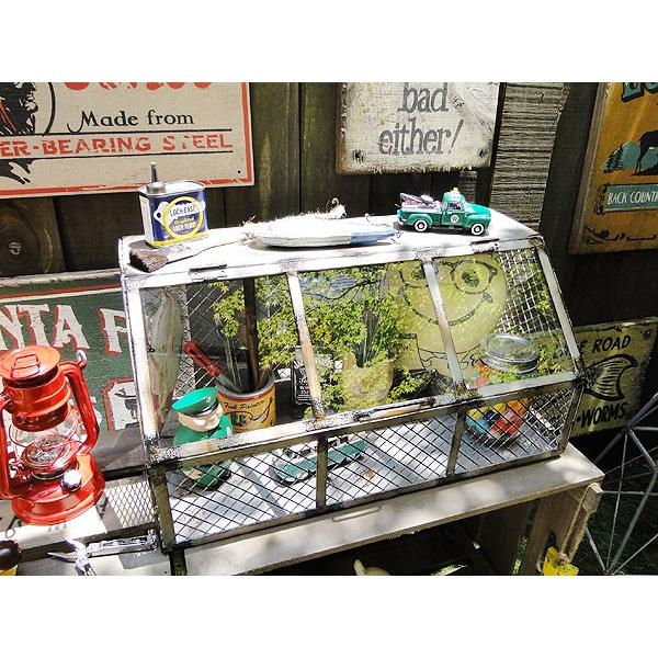 ガラスコンテナケース　アメリカン雑貨 アメリカ雑貨