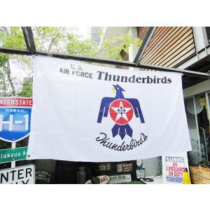 U.S.エアフォース　サンダーバーズ　ミリタリーフラッグ ■ アメリカ雑貨 アメリカン雑貨 ミリタリ...
