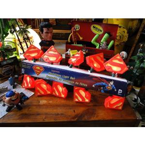 スーパーマン　10連パーティーライト アメリカン雑貨 アメリカ雑貨