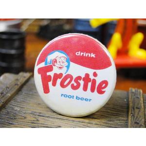 カンパニーカンバッジ　（フロスティ/赤）　アメリカ雑貨　アメリカン雑貨