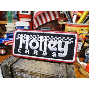 ホーリー　ワッペン　（ブラック×ホワイト）　アメリカ雑貨　アメリカン雑貨　おしゃれ　アイロン　アメリ...