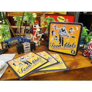 オールディーズ・ミュージック缶　3枚組　（ティーンアイドル）　アメリカ雑貨　アメリカン雑貨