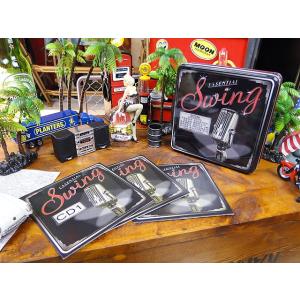 オールディーズ・ミュージック缶　3枚組　（エッセンシャル・スウィング）　アメリカ雑貨　アメリカン雑貨