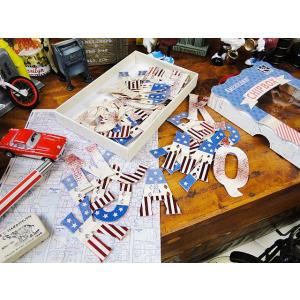 アメリカーナ チップボックス 52ピース入り アメリカ雑貨 アメリカン雑貨 旗