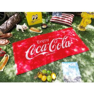 コカ・コーラブランド バスタオル ■ アメリカン雑貨 アメリカ雑貨 おしゃれ Coca-Cola coke 男前  生活雑貨 タオル ビーチタオル