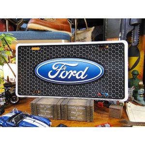 フォード　ライセンスプレート　（ハニーコンボ）　アメリカ雑貨　アメリカン　インテリア　壁飾り　おしゃ...