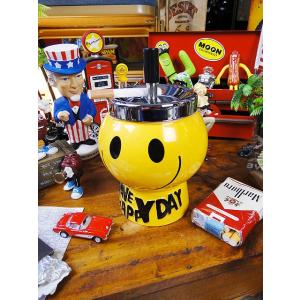 アンティークスマイルのスピンアシュトレイ　アメリカン雑貨