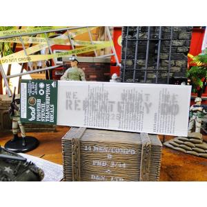 ことわざステンシル転写ステッカー　（積み重ねが自分をつくる）　アメリカ雑貨　アメリカン雑貨　車　シー...