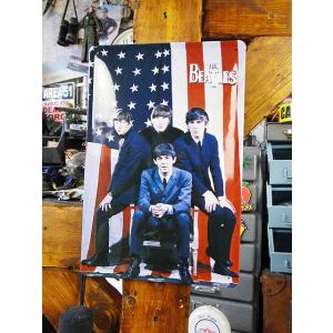ビートルズ　3Dメタルサイン　（ビートルズ/ハリウッドボウル）　アメリカン雑貨　アメリカ雑貨