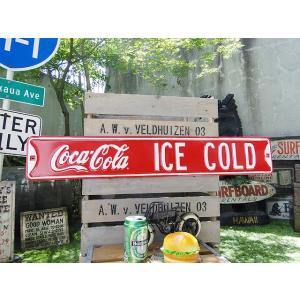コカ・コーラブランド　ストリートサイン　ICE COLD アメリカン雑貨 アメリカ雑貨