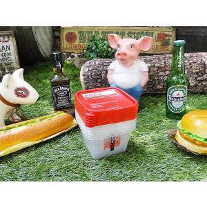 コカ・コーラブランド　スクエア・ストレージコンテナ　6Pセット アメリカン雑貨　アメリカ雑貨