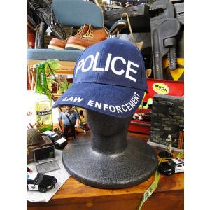 ミリタリーキャップ　（ポリス）　■　アメリカ雑貨　アメリカン雑貨　帽子　輸入　おしゃれ　人気　ガレー...