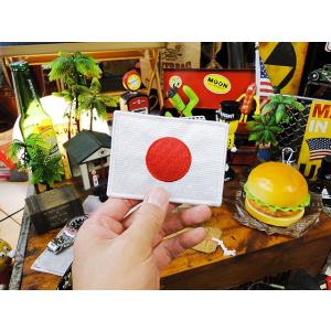日の丸ワッペン　日本旗　（Lサイズ）　アメリカン雑貨　アメリカ雑貨