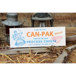 チーズボックス　ミニウッドサイン　（カンパック）　アメリカ雑貨　アメリカン雑貨