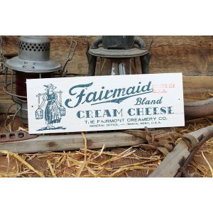 チーズボックス　ミニウッドサイン　（スミスフィールドB）　アメリカ雑貨　アメリカン雑貨