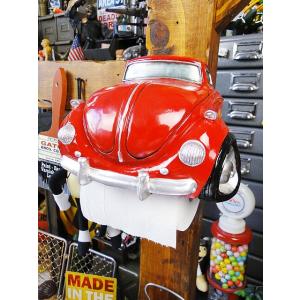 クラシックカー　トイレットペーパーホルダー　（ビートル）　アメリカン雑貨　アメリカ雑貨 爆買