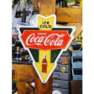 コカ・コーラブランド　ミニティンサイン　（アローカット）　アメリカ雑貨　アメリカン雑貨