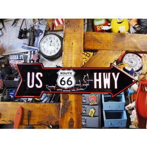 ルート66　アローカットサイン　（US66HWY）　■ アメリカン雑貨 アメリカ雑貨