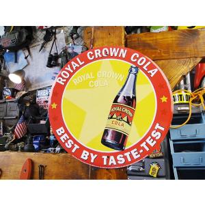 ロイヤルクラウンコーラ　ブリキ看板　アメリカ雑貨　アメリカン雑貨