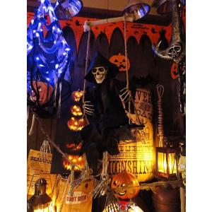 ハロウィン 飾り お化け屋敷 小道具 人形 おもちゃ 防犯 不気味に笑う