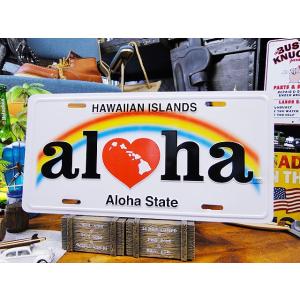 Pick the Hawaii アルミサインプレート 看板 標示板 リフレクト加工