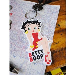 ベティ・ブープ　ラバーキーホルダー　（デザインA）　アメリカン雑貨 アメリカ雑貨