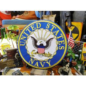 U.S.ネイビー　ビッグサイズワッペン　アメリカン雑貨 アメリカ雑貨