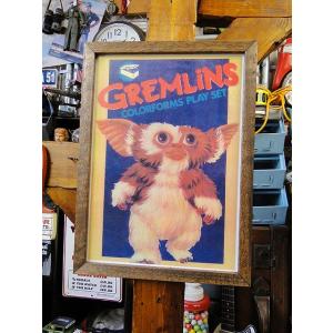 ポスターフレーム　（グレムリン/ギズモ）　ポスター＆木製フレームのセット ■ アメリカン雑貨 アメリ...