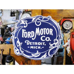 フォードモーターカンパニー　ブリキ看板 ■ アメリカ雑貨 アメリカン雑貨 サインプレート ティンサイ...