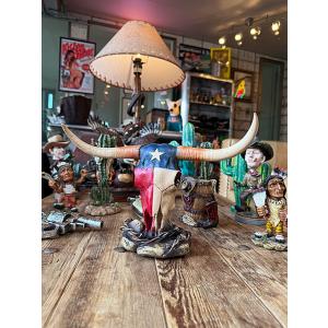 テキサス　カウスカル　スタチュー　アメリカン雑貨 アメリカ雑貨