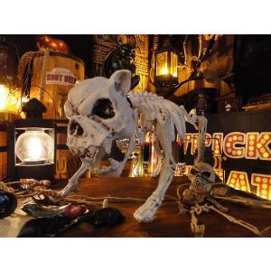 【即納】【在庫あり】 センサーで反応して吠える！スカルブルドッグ　■ アメリカ雑貨　パーティー 飾り...