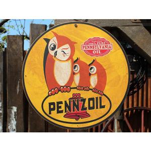 アメリカンガレージ　ウッドサイン　シリーズ第三弾　（ペンズオイル/フクロウ）　アメリカ雑貨　アメリカ...