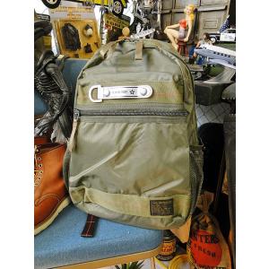 フライングボディバッグ　リュック/バックパック　（アーミーグリーン）　■　アメリカン雑貨　アメリカ雑...