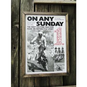 ブルース・ブラウンフィルム ムービーポスター＆ウッドフレーム（ON