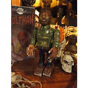 ユニバーサルモンスターズ　ブリキトイ　（オオカミ男）　アメリカ雑貨　パーティー　飾り