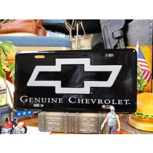 シボレーボウタイエンブレム　ライセンスプレート　アメリカ雑貨　アメリカン雑貨