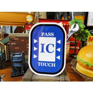 ICカードタッチシステム　ステッカー　アメリカン雑貨 アメリカ雑貨