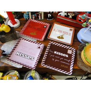 ハーシーズ　スクエアディッシュ　4枚セット　アメリカ雑貨 アメリカン雑貨