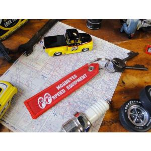 ムーンアイズ　フライトリボンキーホルダー　（レッド）　アメリカ雑貨　アメリカン雑貨